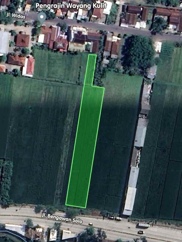 dijual tanah ngrengket by pass nganjuk