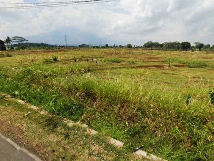 dijual tanah pinggir jl desa v