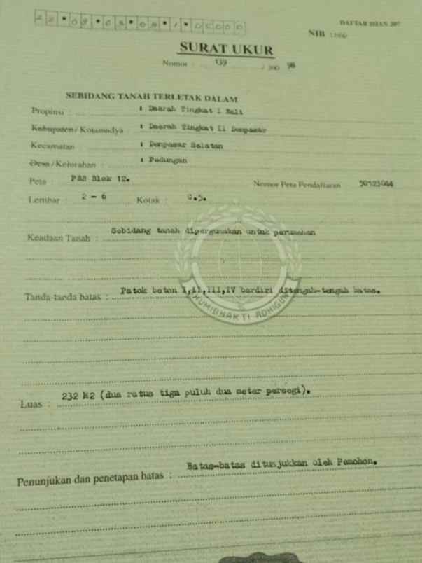 dijual tanah pulau moyo