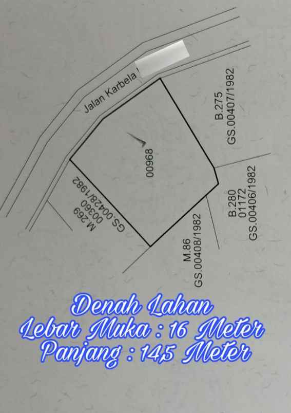 dijual tanah setiabudi jakarta selatan