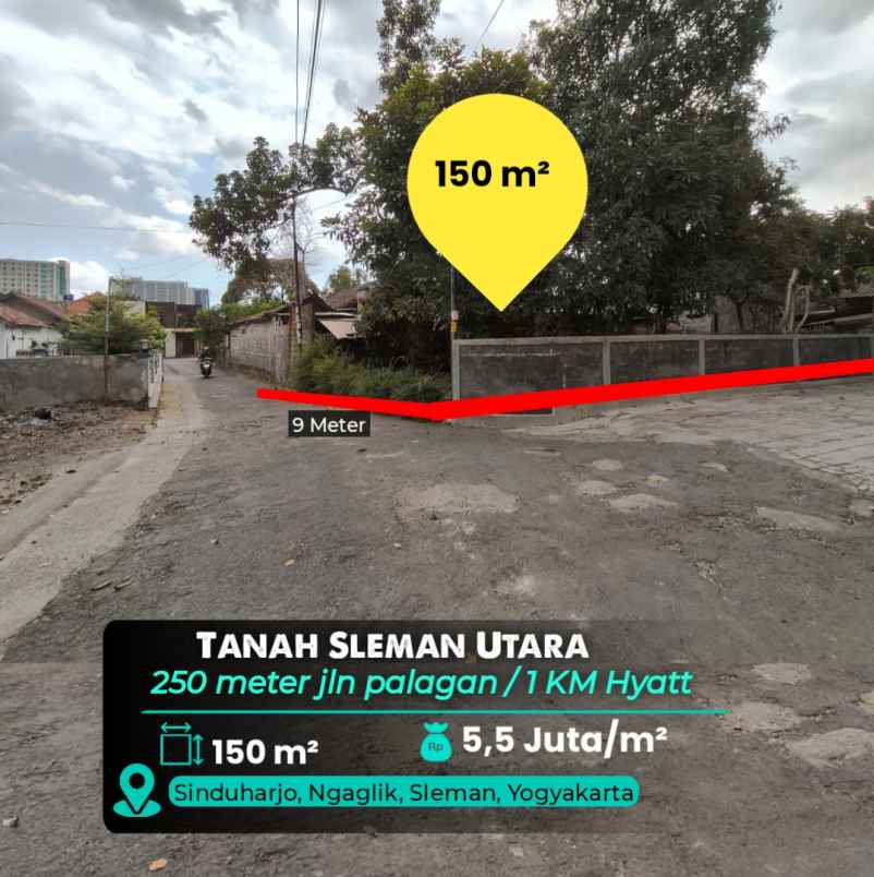 dijual tanah sleman