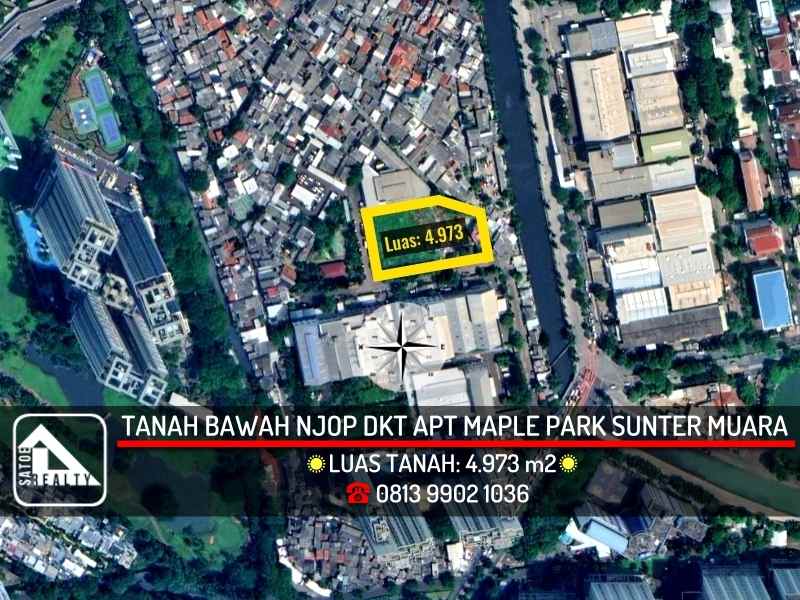 dijual tanah sunter muara