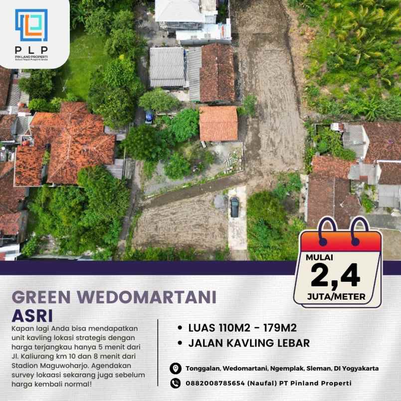 dijual tanah tonggalan wedomartani