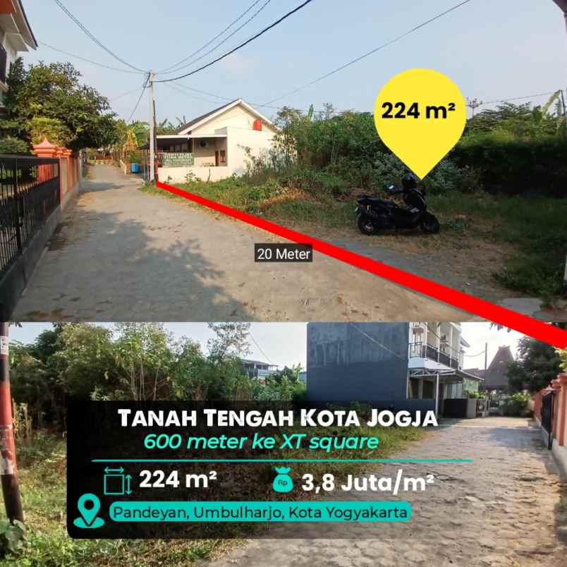 dijual tanah umbulharjo