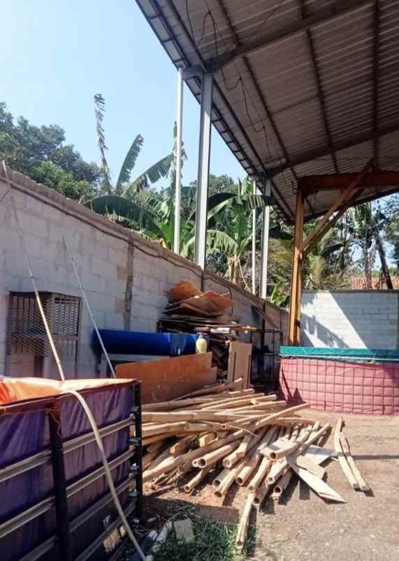 disewakan jual workshop 600 m2 setu bekasi