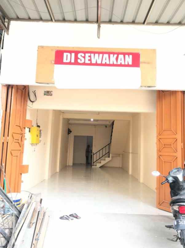 disewakan ruko gudang kantor jalan baru perjuangan