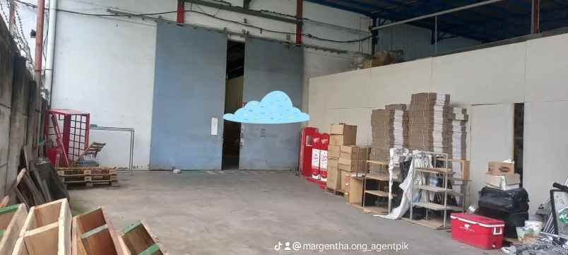gudang daan mogot prima luas 600m