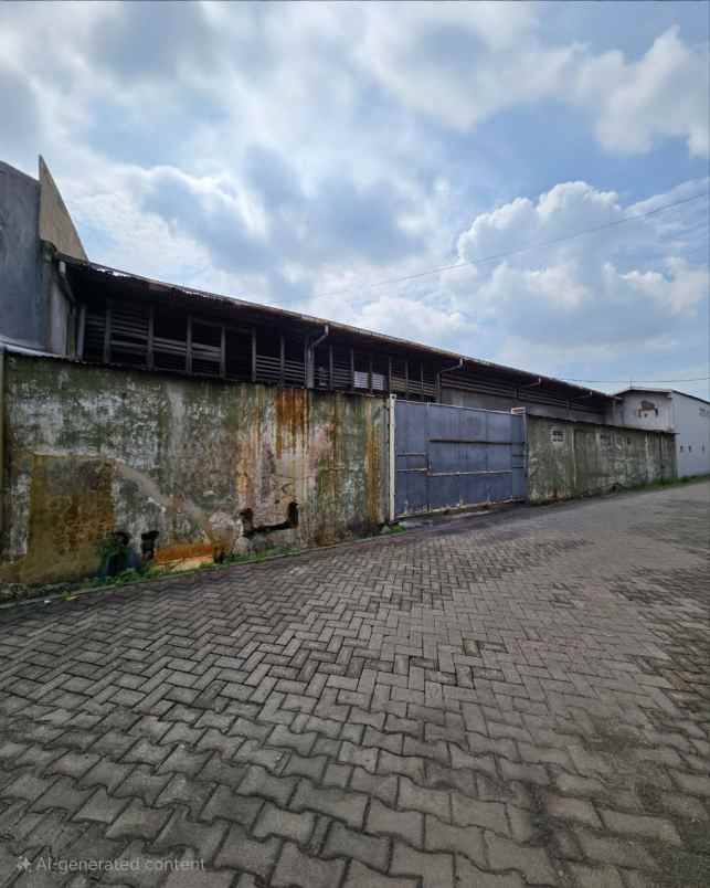 gudang kenjeran strategis siap huni container masuk