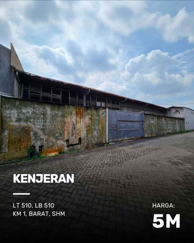 gudang kenjeran strategis siap huni container masuk