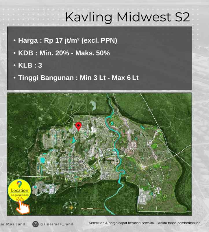 jual kavling komersial di bsd city