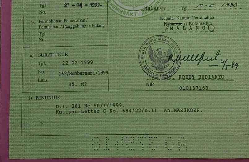 jual tanah sekitaran sigura gura cocok untuk kos