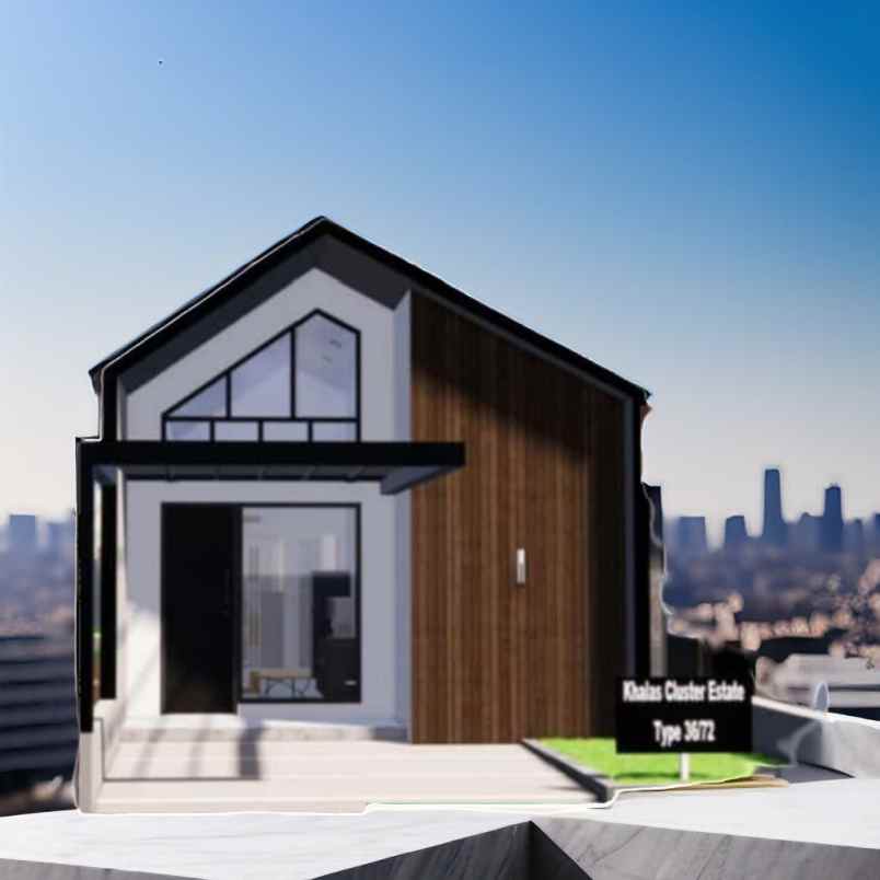 minimalis rumah cluster khalas estate