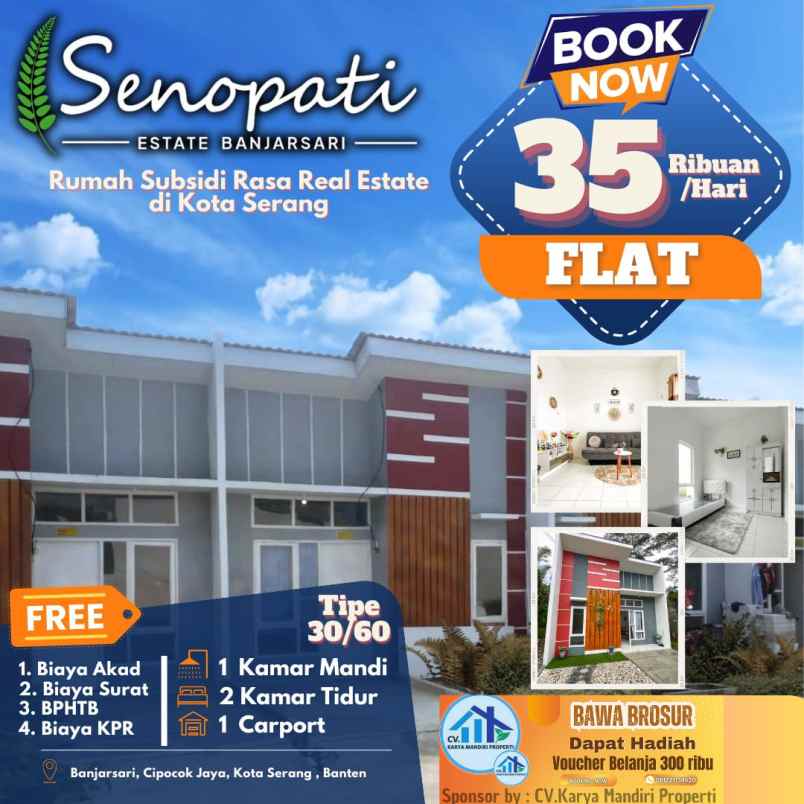 perumahan subsidi senopati banjarsari serang