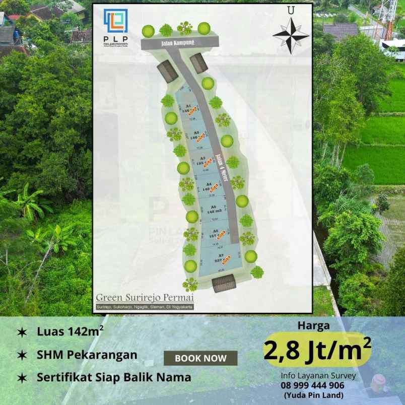 promo kavling dekat gentan dan jalan kaliurang km 10