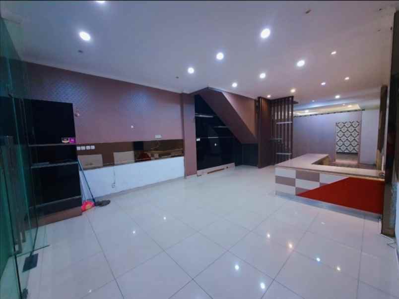 ruko gudang kantor harapan indah medan satria