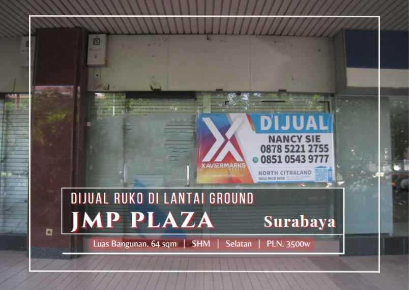 ruko strategis di jembatan merah plaza surabaya