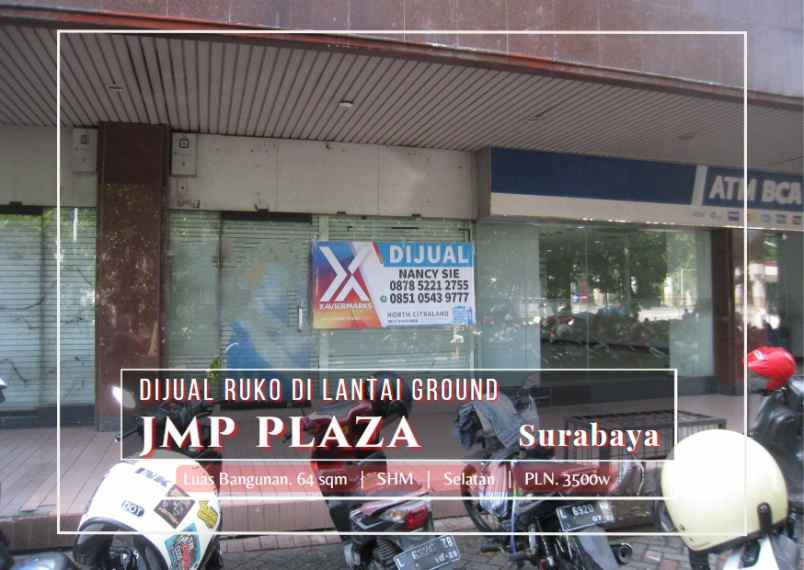 ruko strategis di jembatan merah plaza surabaya