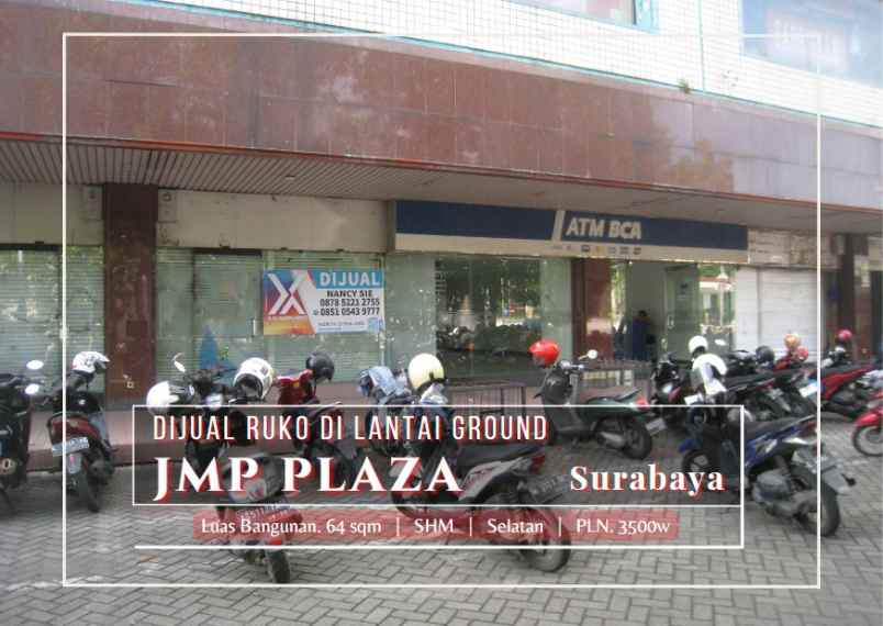 ruko strategis di jembatan merah plaza surabaya