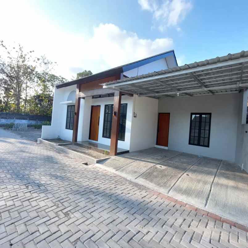 rumah baru cluster 6 unit jl magelang km 12 sleman