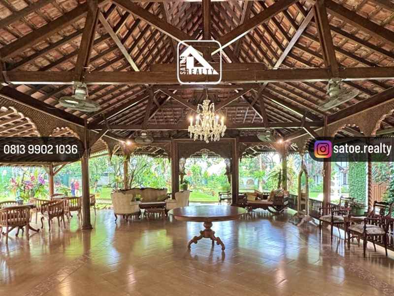 rumah cantik ala resort terluas di lebak bulus raya