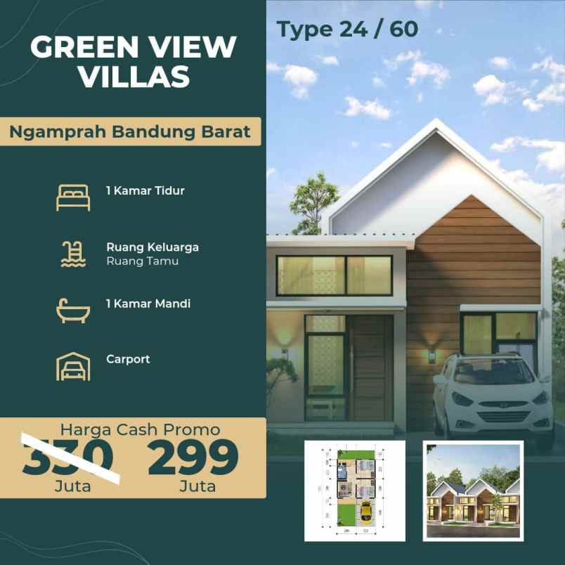 rumah cijamil mekarsari ngamprah