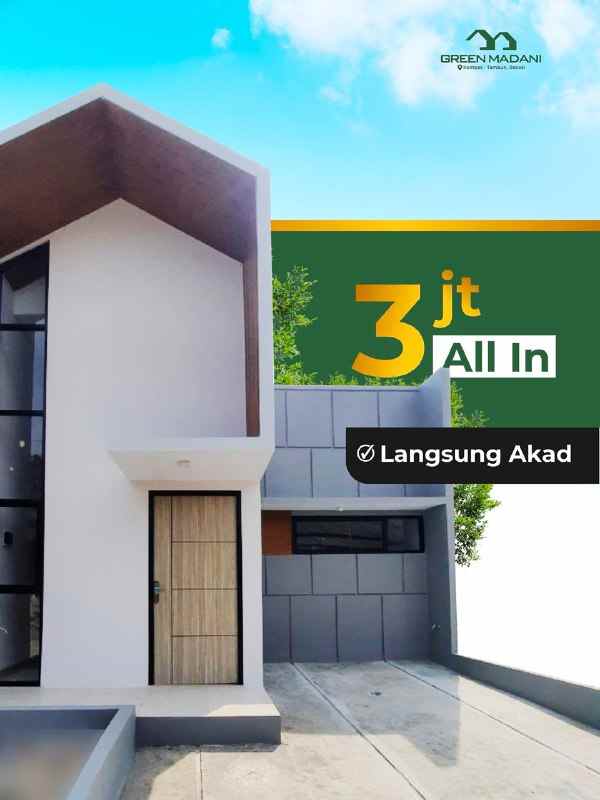 rumah dijual di kompas tambun selatan kpr dp 0