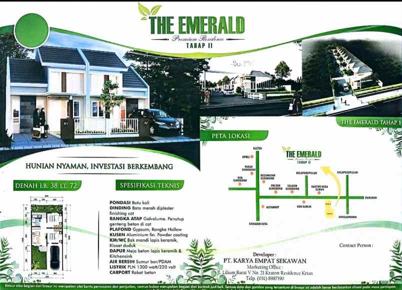 rumah dijual di suruh sukodono sidoarjo