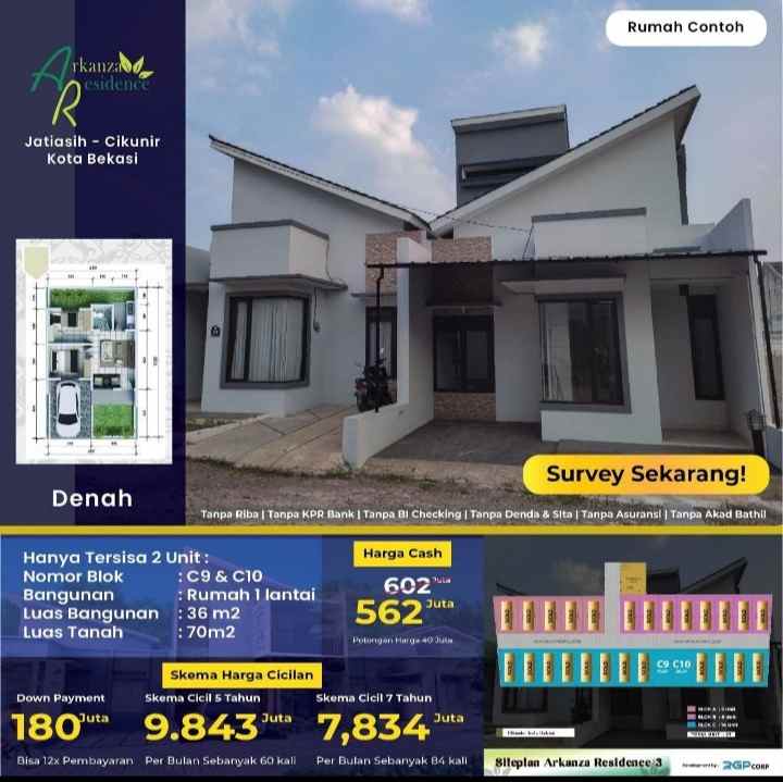 rumah jatiasih bekasi