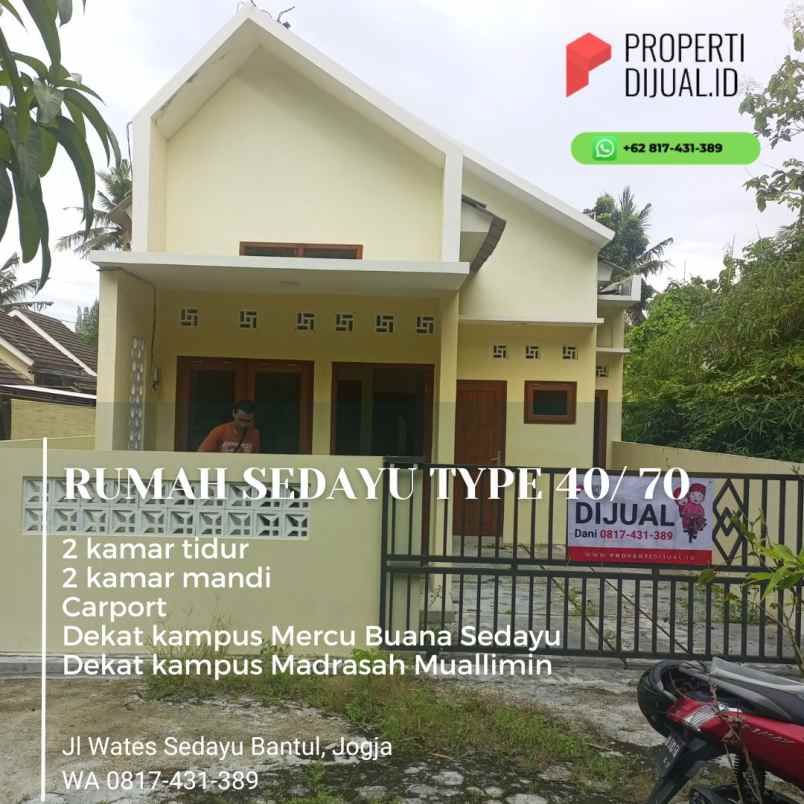 rumah jl purwomartani kalasan