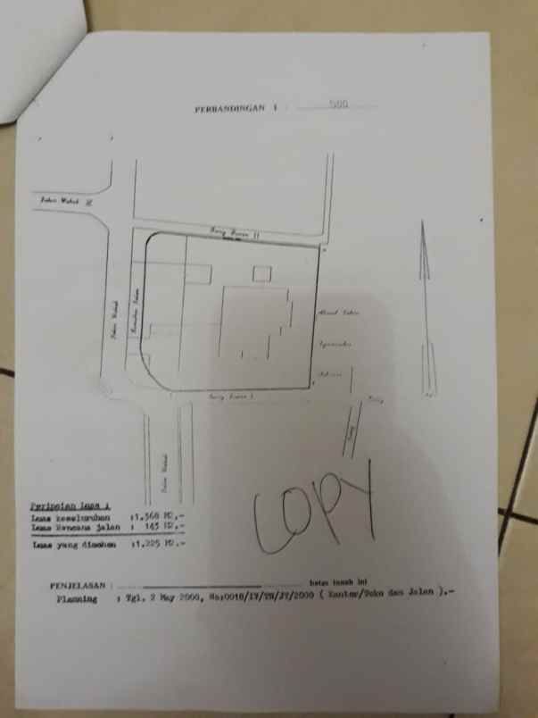 rumah jl wahab no 17 rt 03 09