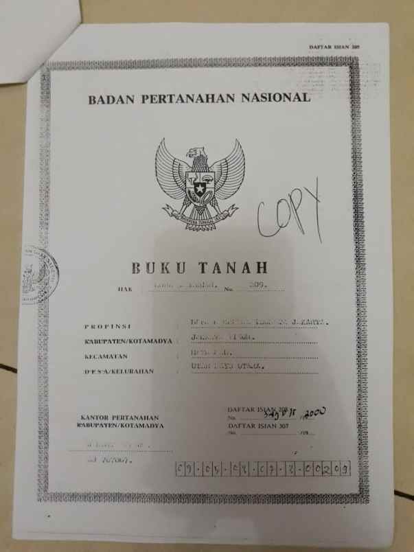 rumah jl wahab no 17 rt 03 09