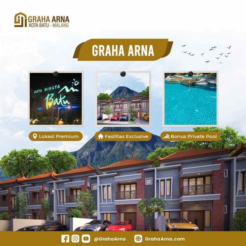 rumah junrejo kota batu