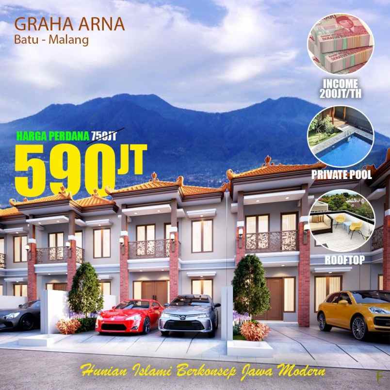 rumah junrejo kota batu