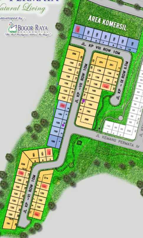 rumah kemang permata bogor raya