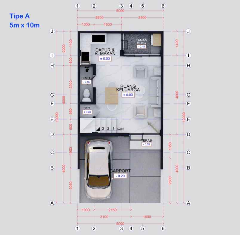 rumah murah di pondok cipta bintara pondok kopi