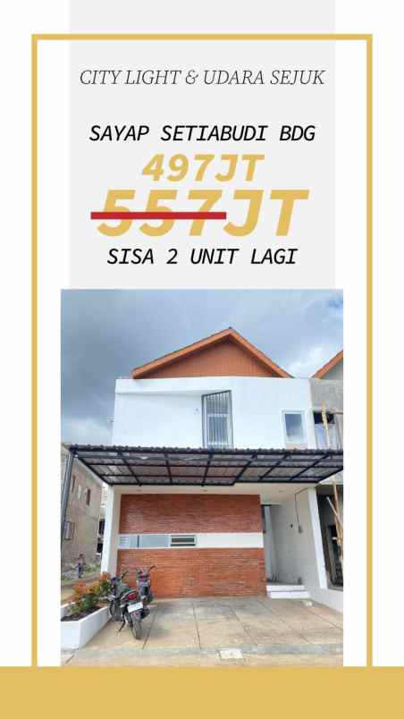 rumah murah lembang bandung dekat upi setiabudi