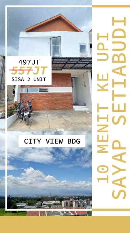 rumah murah lembang bandung dekat upi setiabudi