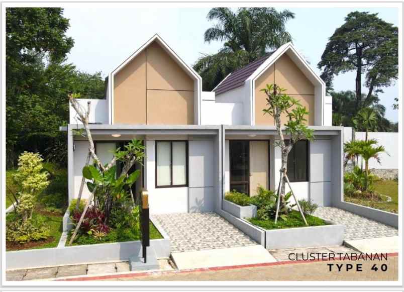 rumah unit ready 1 lantai di bogor