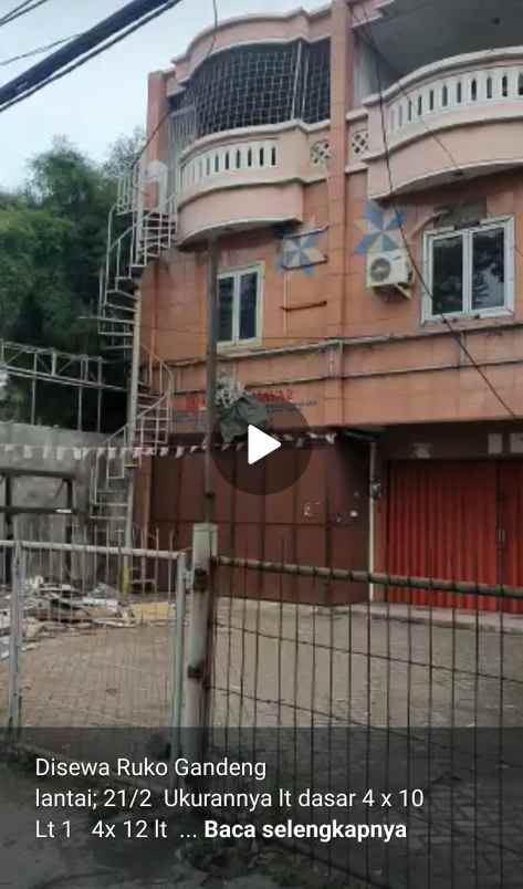 sewa ruko gandeng 3 cipondoh hasyim ashari