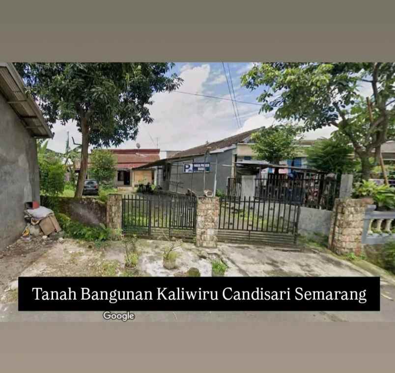 tanah bangunan kaliwiru candisari semarang
