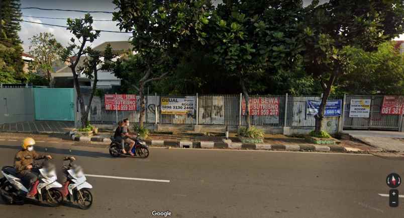 tanah jl kemanggisan utama
