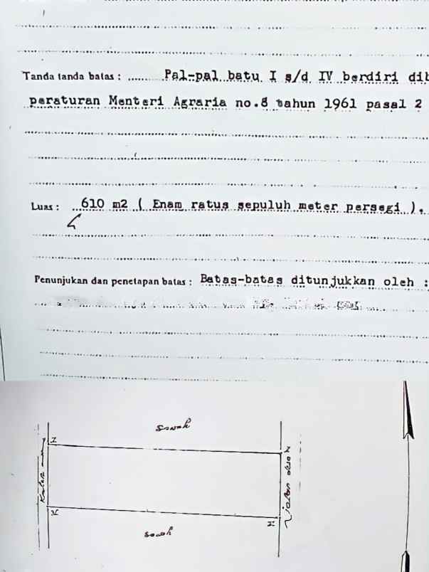 tanah jl nitiprayan ngestiharjo