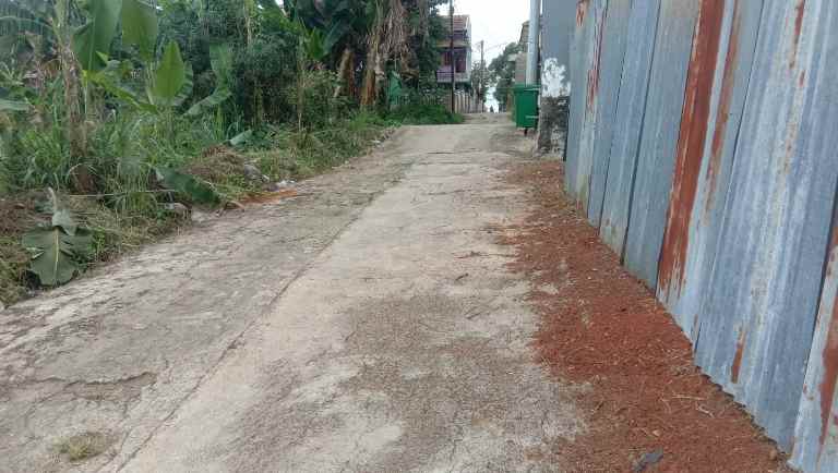 tanah jl samudera rangkapan jaya