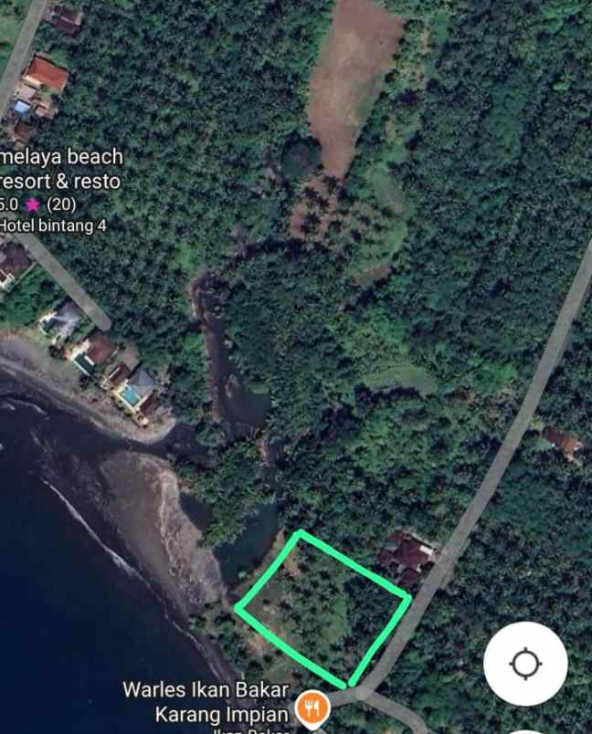 tanah kavling beach front jembrana negara bali dijual