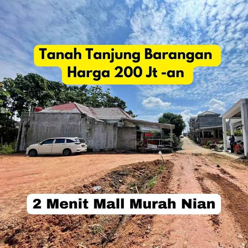 tanah kavling tanjung barangan palembang murah