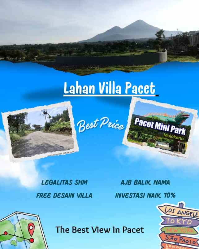 tanah luasan besar murah 500rb m kawasan pacet