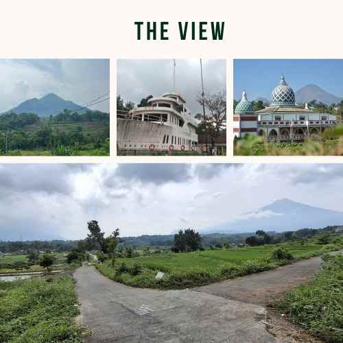 tanah luasan besar murah 500rb m kawasan pacet