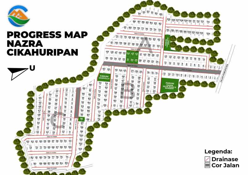 tanah murah dekat cibubur udara sejuk siap bangun