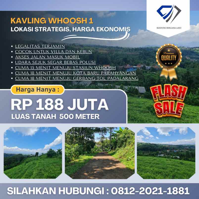 tanah murah lokasi strategis dibandung