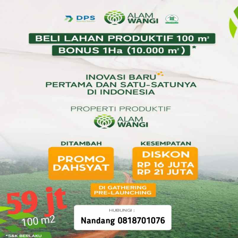 tanah sukaharja sukamakmur kab bogor